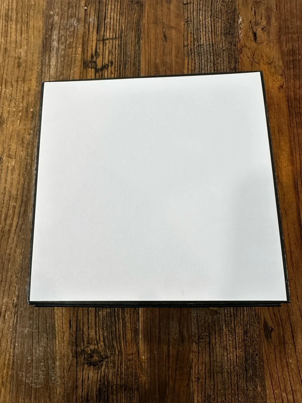 CHANEL White Box with Black Logo